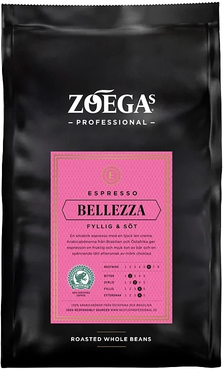 Zoegas Espresso Bellezza Rwb 500g