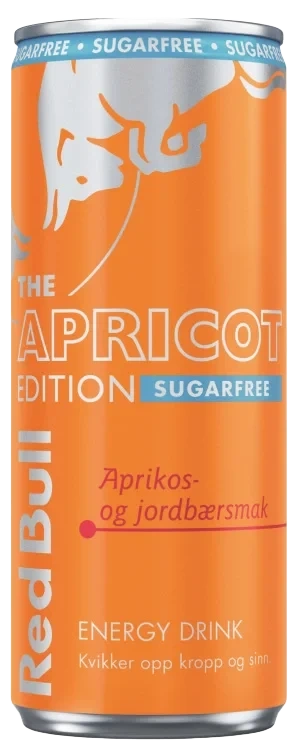 Red Bull Energidrikk Sf Aprikos 250ml boks