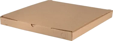Pizzaeske 32x32x3cm Brun Papp