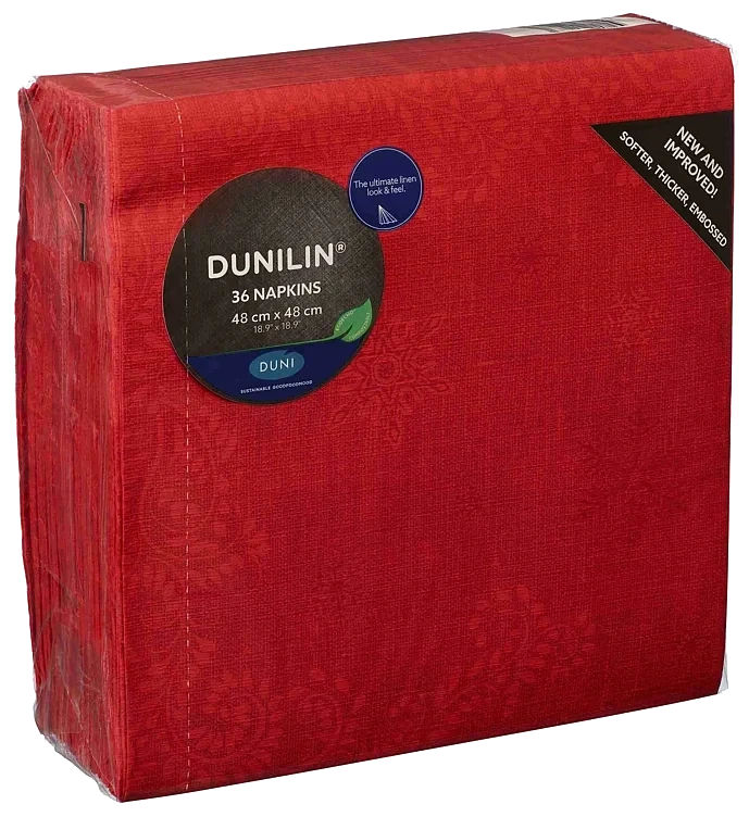 Serviett dunilin 48cm ornamental  36stk