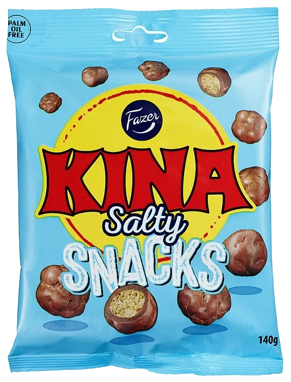 Kina Snacks Salty 140g Fazer