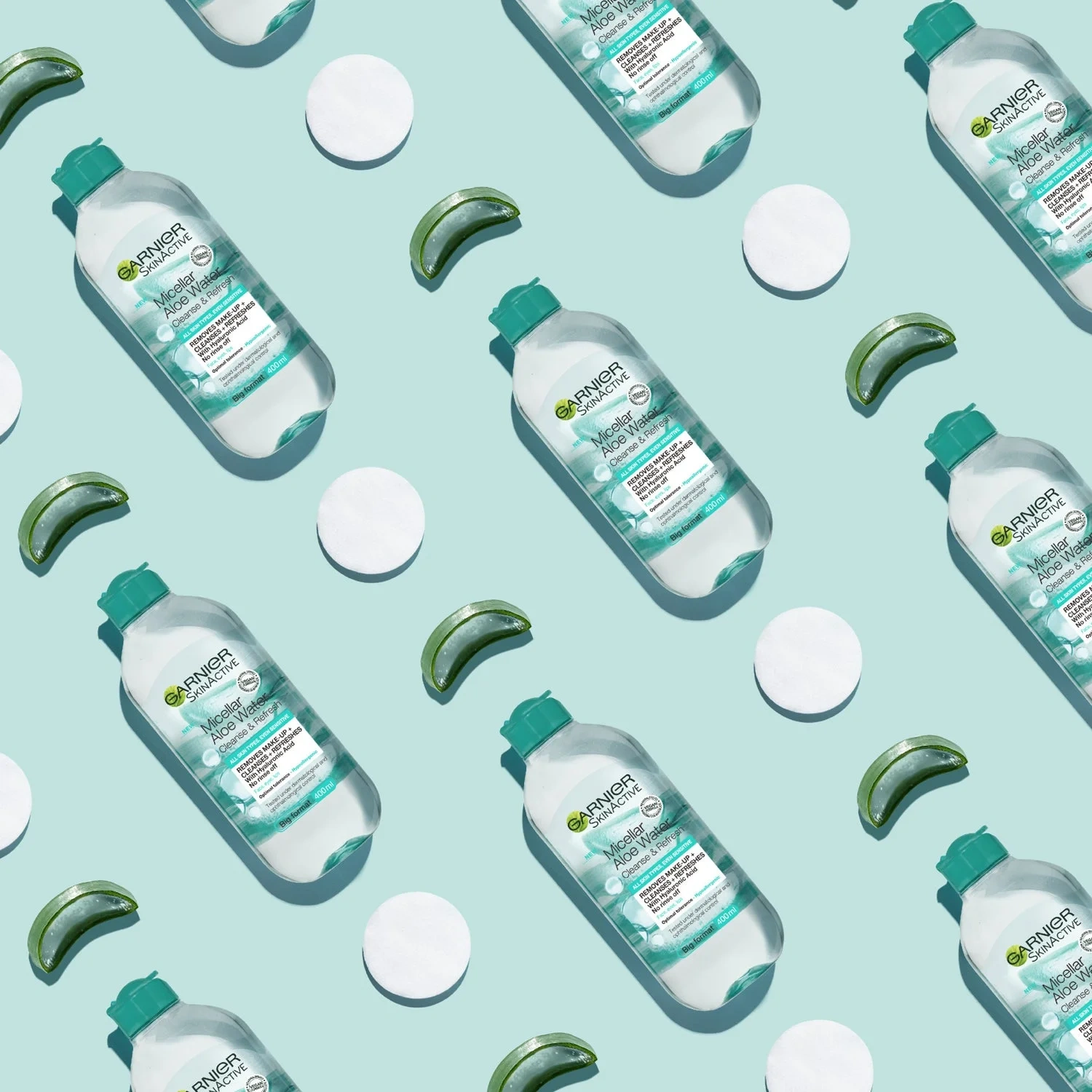 Garnier Skinactive Micellar Aloe Water Cleanse & Refresh 400ml