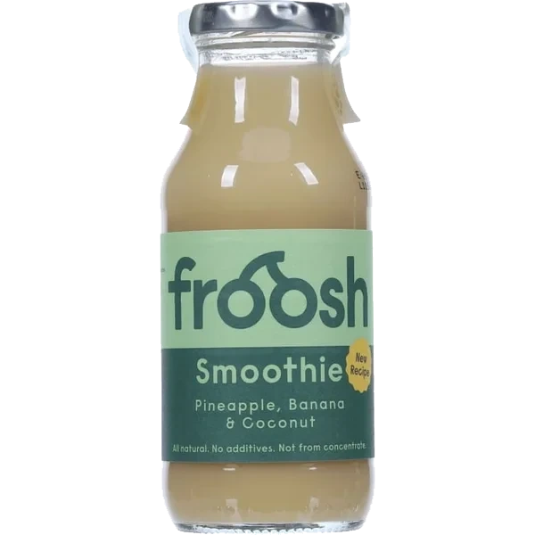 Froosh Tropical Twist Smoothie 250ml, Ananas, banan, eple, kokos