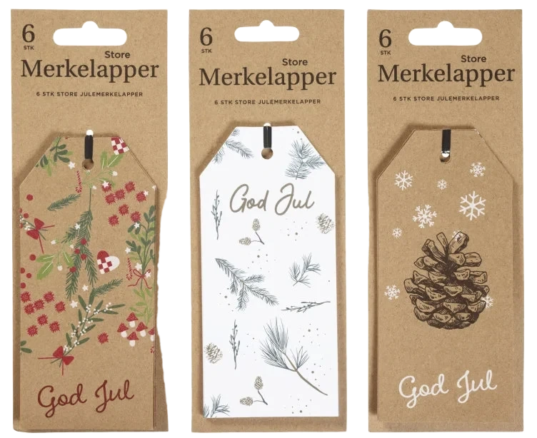 Store Merkelapper Kraft