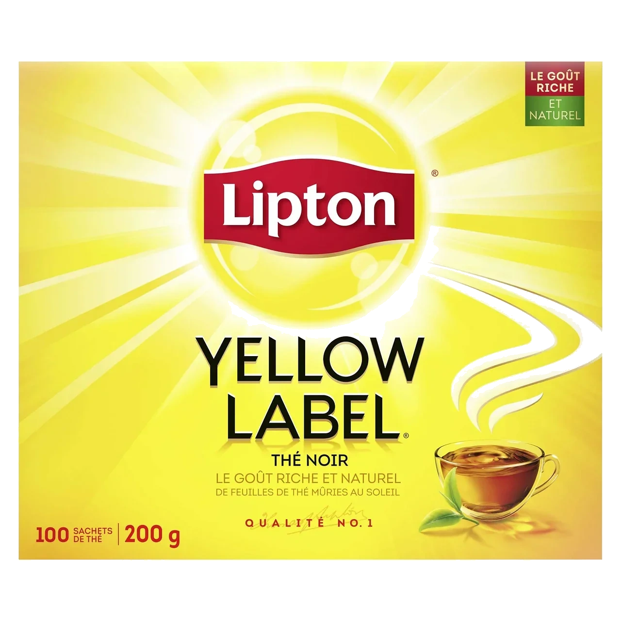 Lipton Yellow Label 100 poser 200g