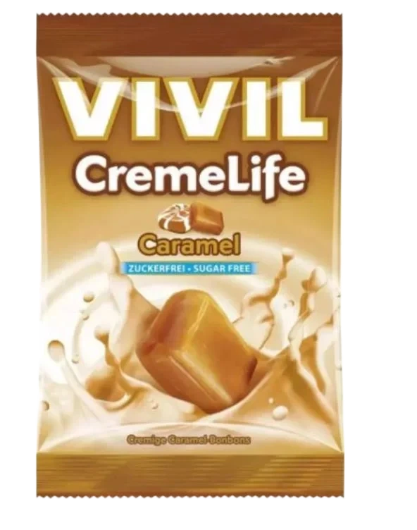 Kremdrops Karamell Sukkerfri 110g Vivil