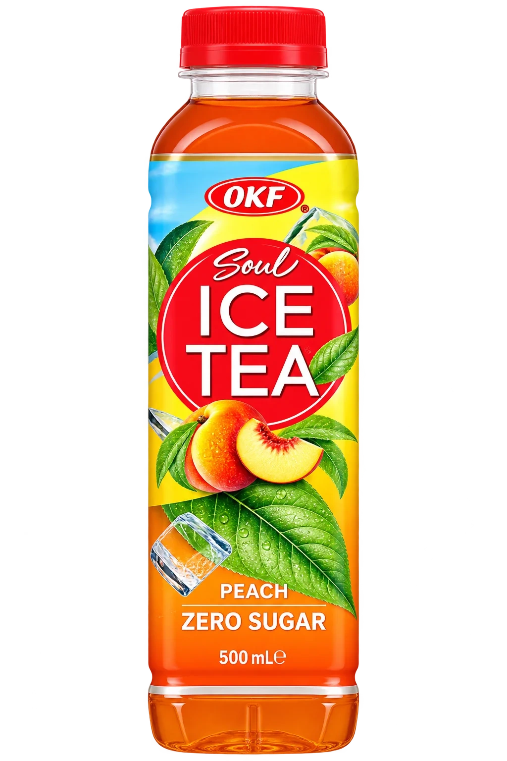 OKF Seoul Ice Tea Peach Zero 500ml