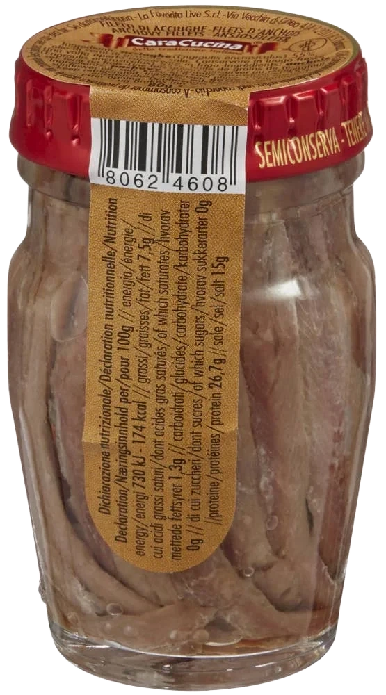 Ansjosfilet Italiensk, 80 g