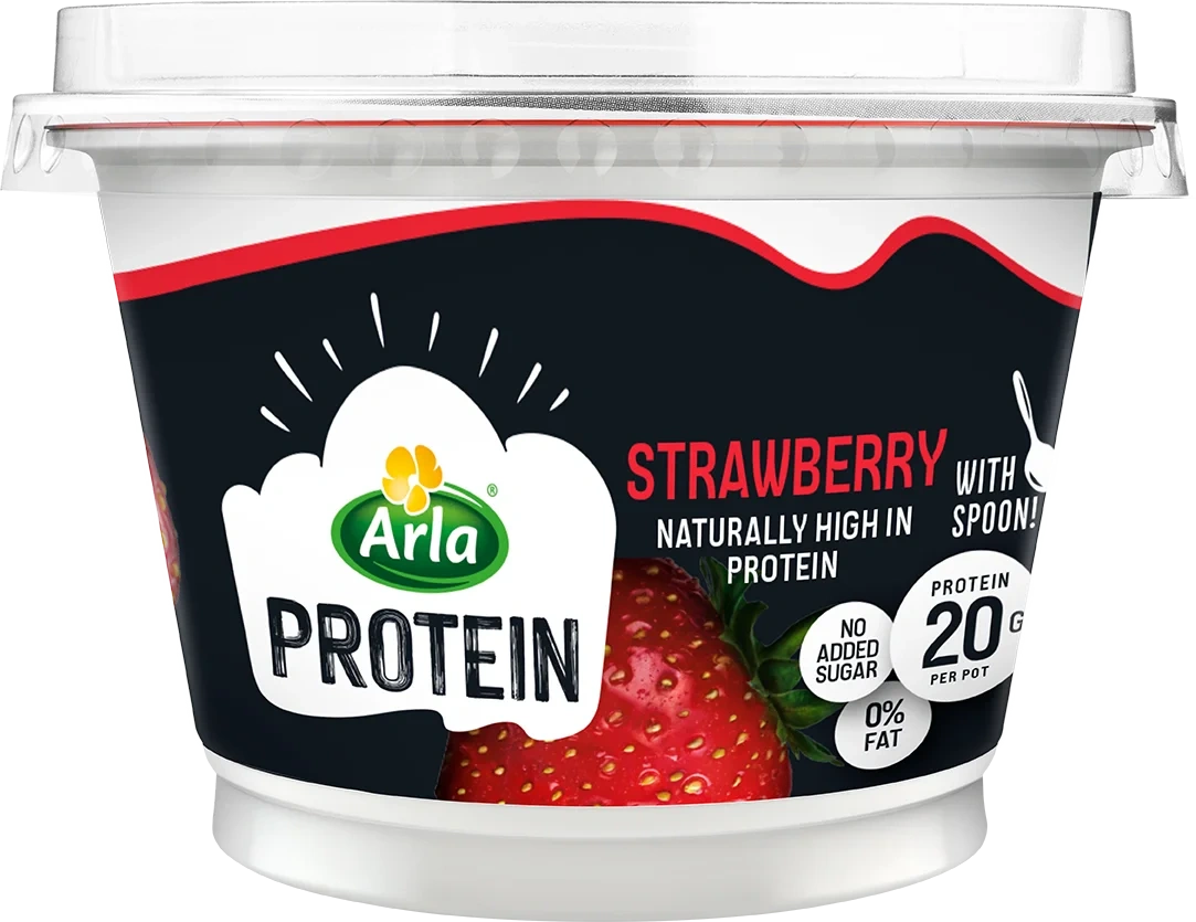 Protein kvarg jordgubb laktosfri