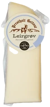 Leirgrøv Naturell 200g Prestholt Geitost