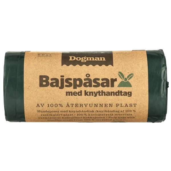 Dogman Hundeposer 100% Resirkulert Plast
