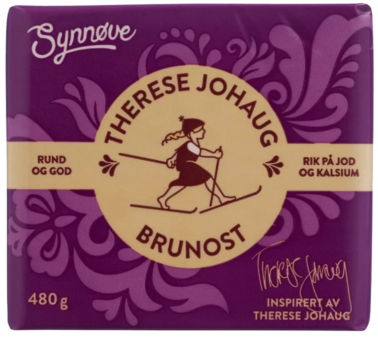 Brunost Johaug 480g Synnøve Finden