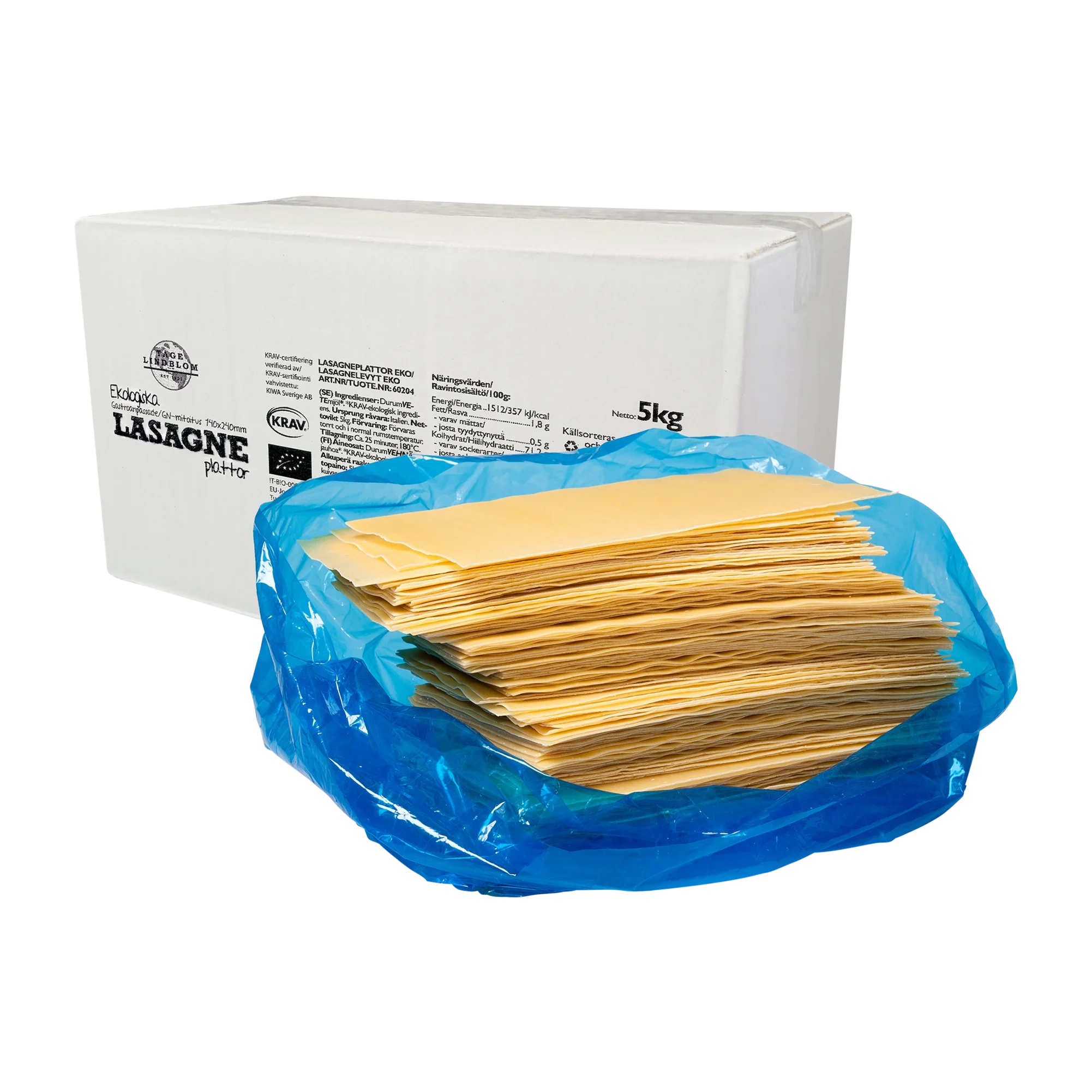 Lasagneplattor Eko