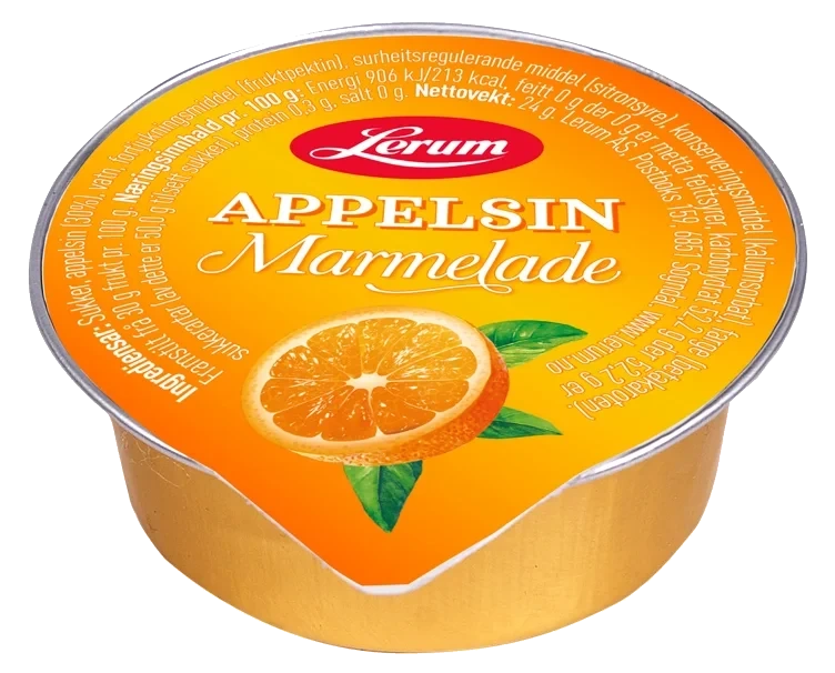 Appelsinmarmelade 100/24g Lerum