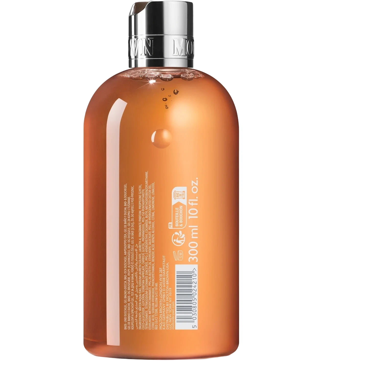 Molton Brown Sunlit Clementine & Vetiver Bath & Shower Gel 300 ml