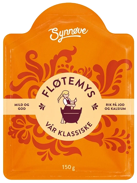 Fløtemysost  skivet 150g