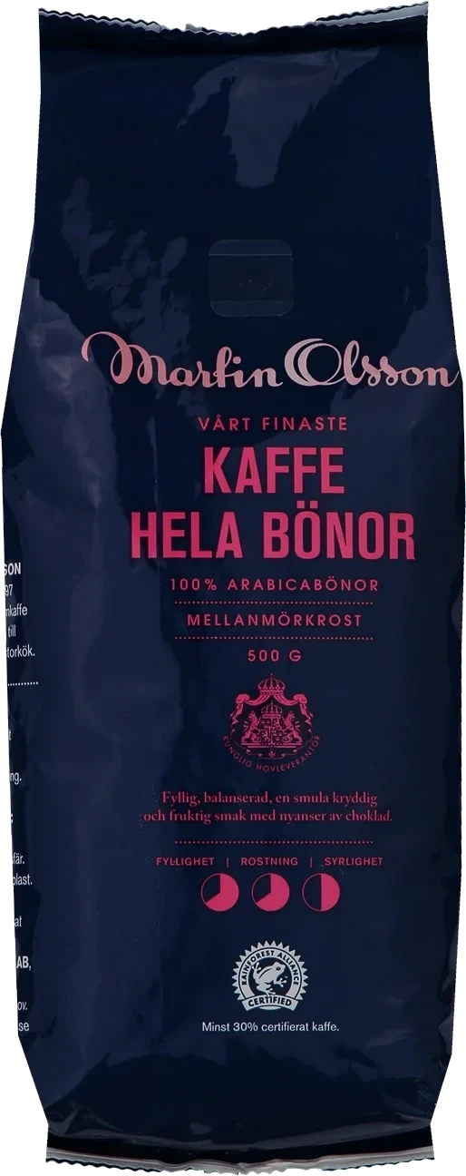 Martinkaffe Hela bönor mellanmö RFA