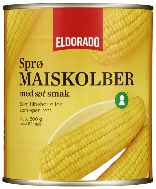 Maiskolber 480g Eldorado