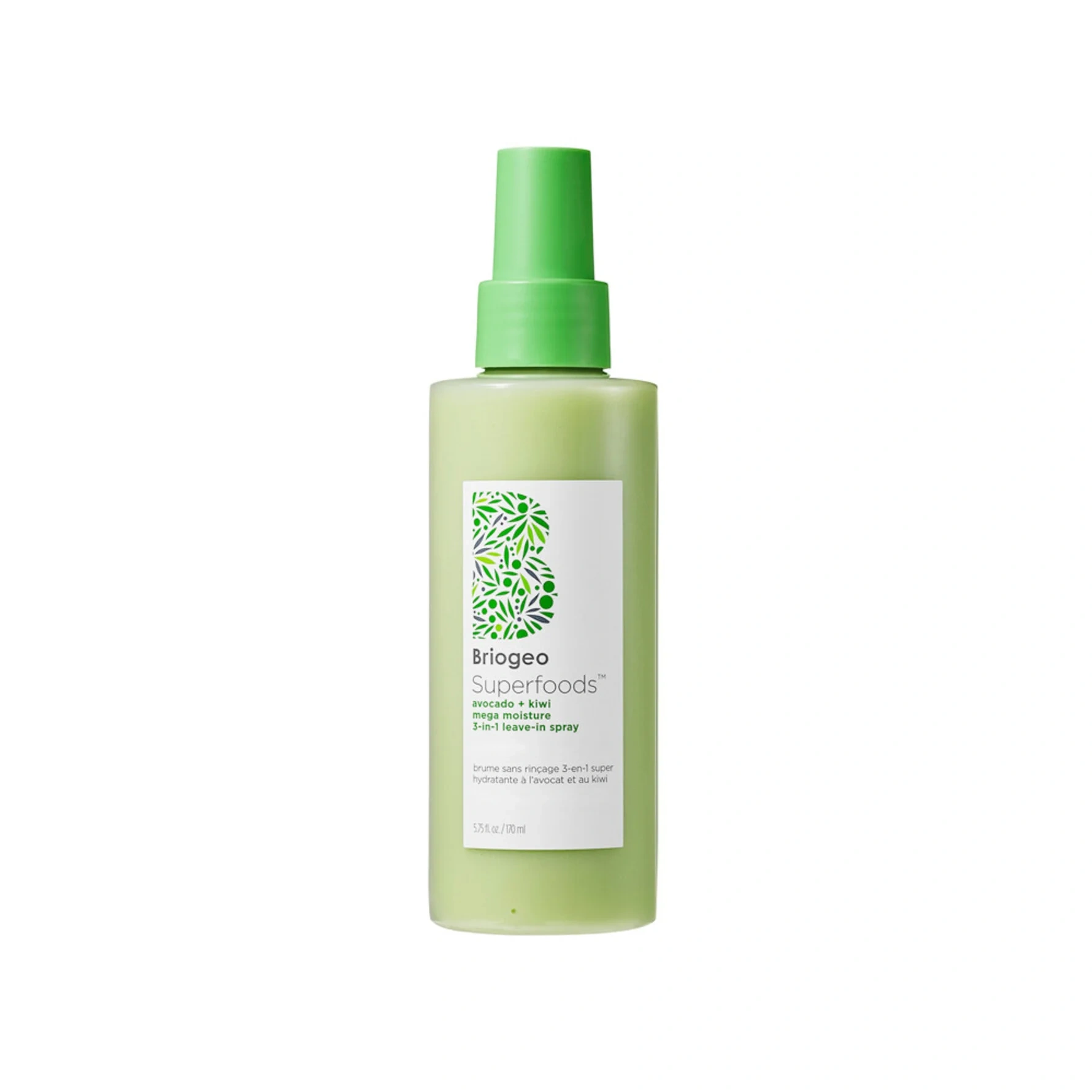 Briogeo Superfoods™ Avocado + Kiwi Mega Moisture 3-in-1 Leave-In Spray 170 ml
