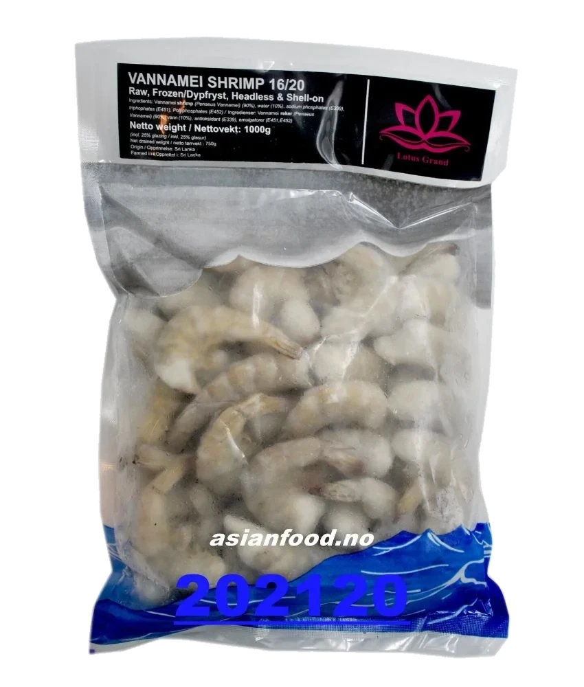 Peeled deveined shrimp 16/20   1kg