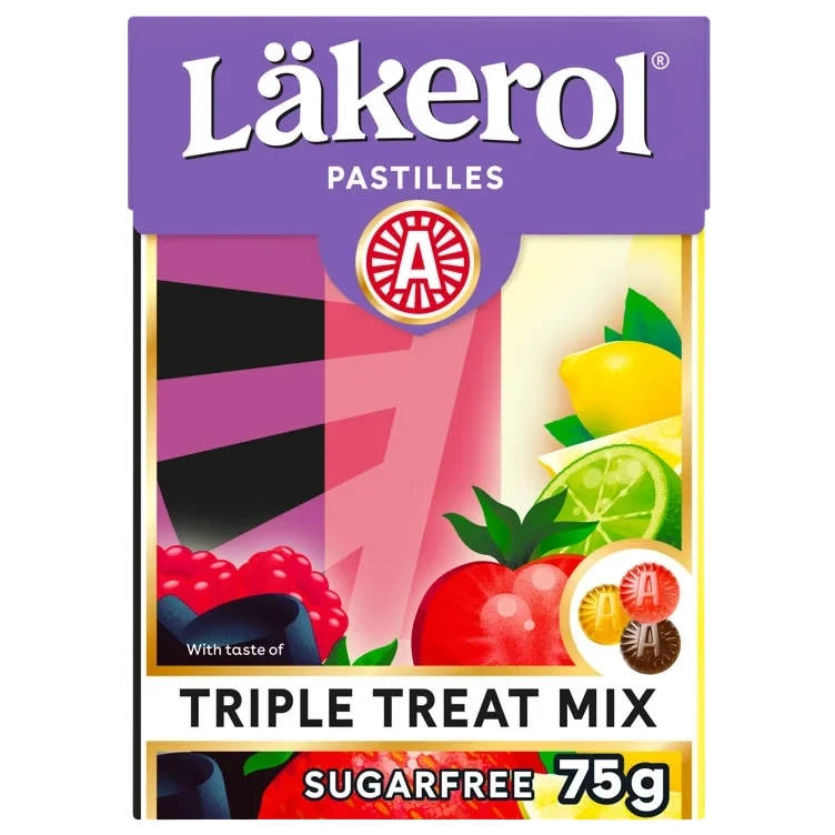 Läkerol Classic Triple Treat 75g