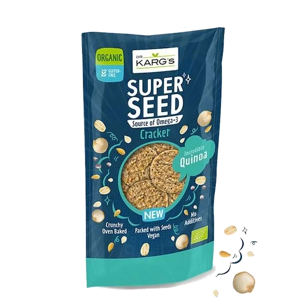 Super Seed Cracker - Incredible Quinoa