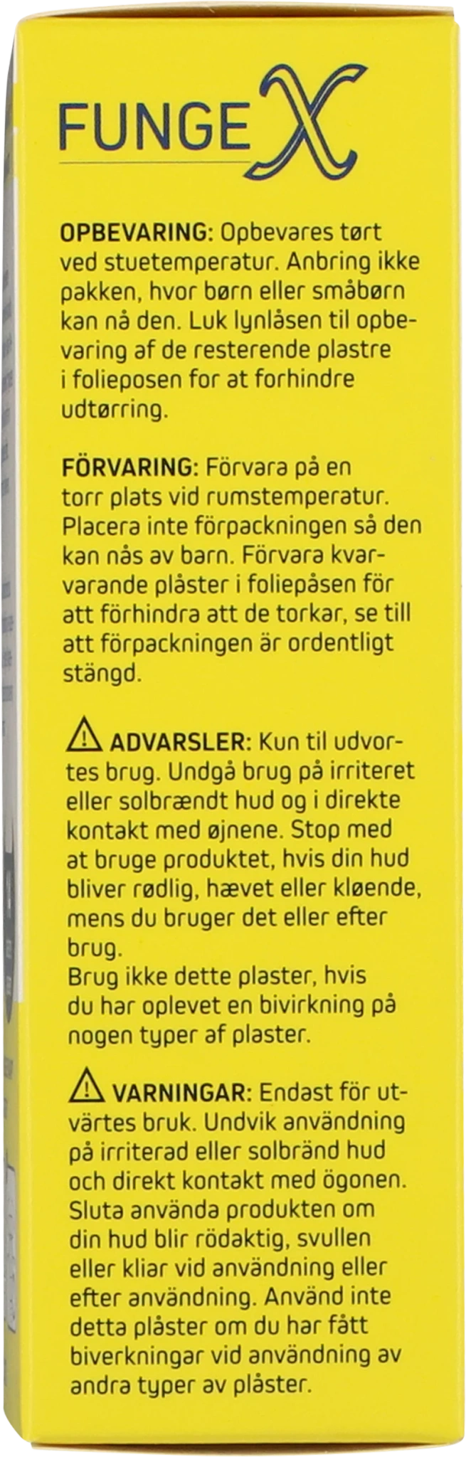 FungeX Nagelsvampsplåster