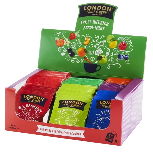 London Fruit & Herb Fruit Tea mixboks 8 sorter
