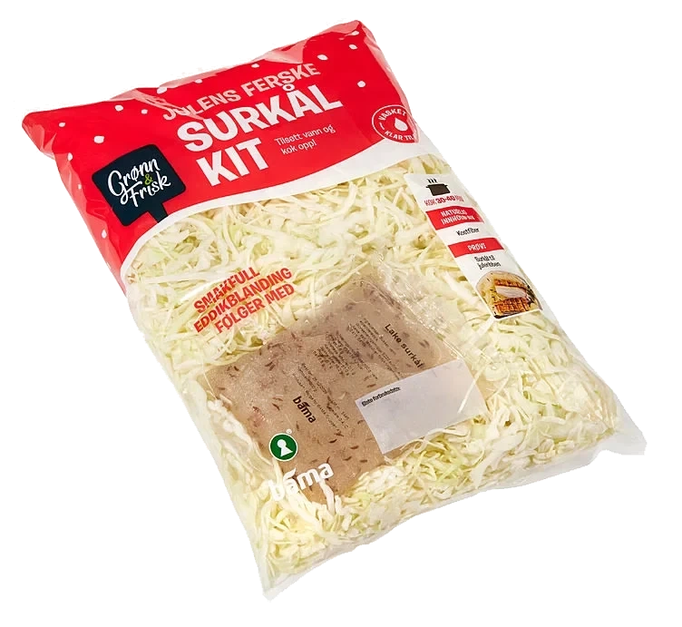 Surkål Kit 950g Grønn&Frisk