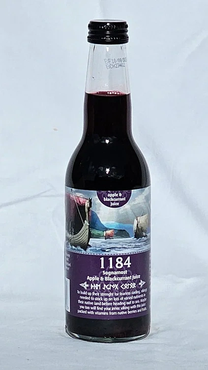 Eple og solbærjus 1184 sognamost  24x33cl