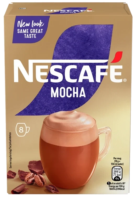Nescafe cafe au chocolat 144g