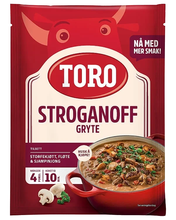 Stroganoff Gryte 105g Toro