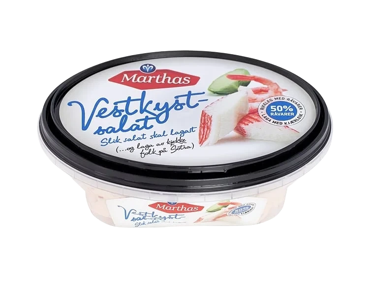 Marthas Vestkystsalat