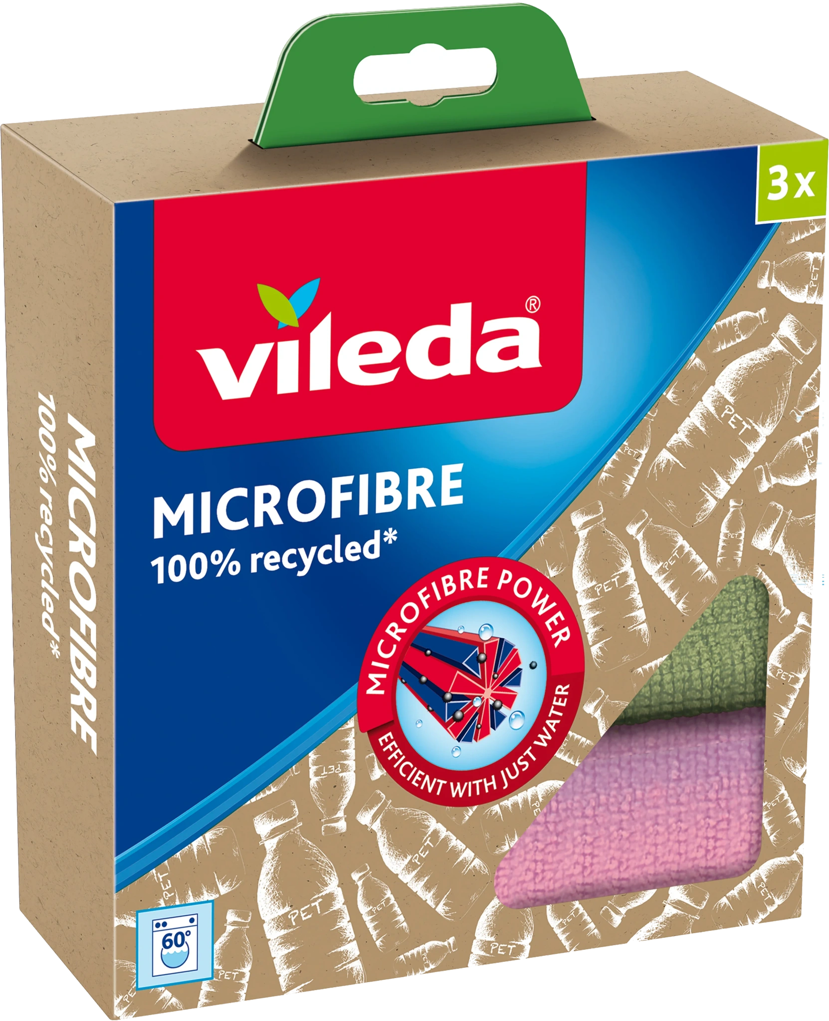 Microfibre 100% recycled duk
