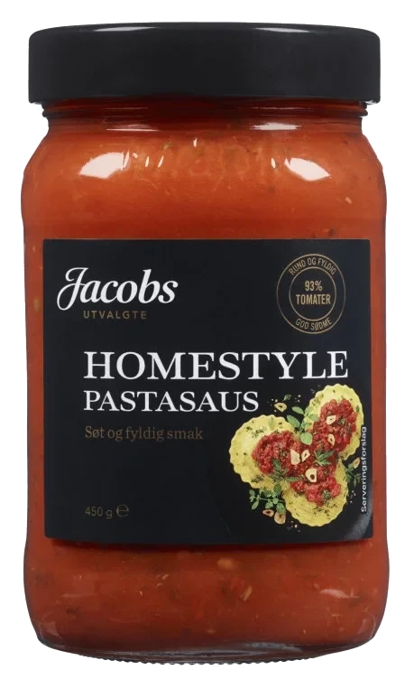 Pastasaus Homestyle 450g Jacobs Utvalgte