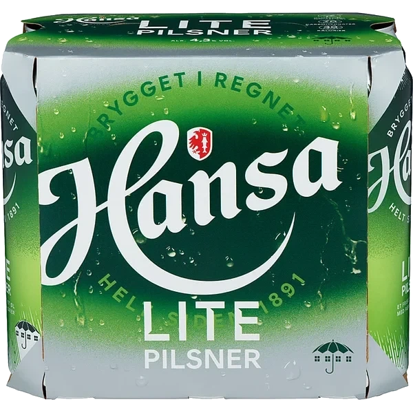 Hansa Pilsner Lite 0,5lx6 Bx