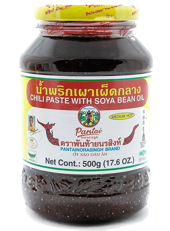 Chili Paste Soya Bean Oil 500g Pantai