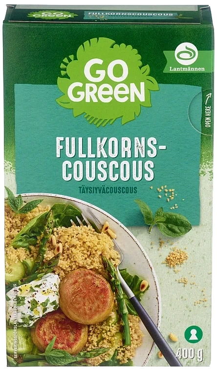 Gogreen fullkornscouscous   400g