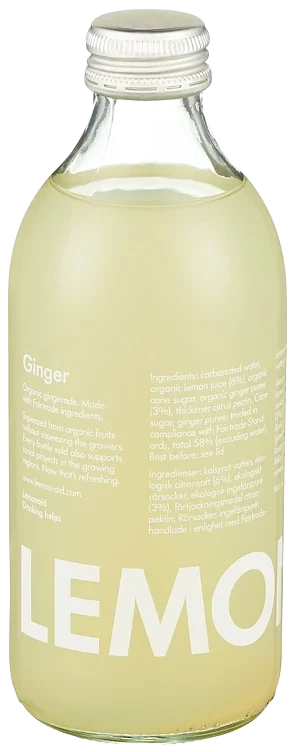 Lemonaid ginger 24x33cl