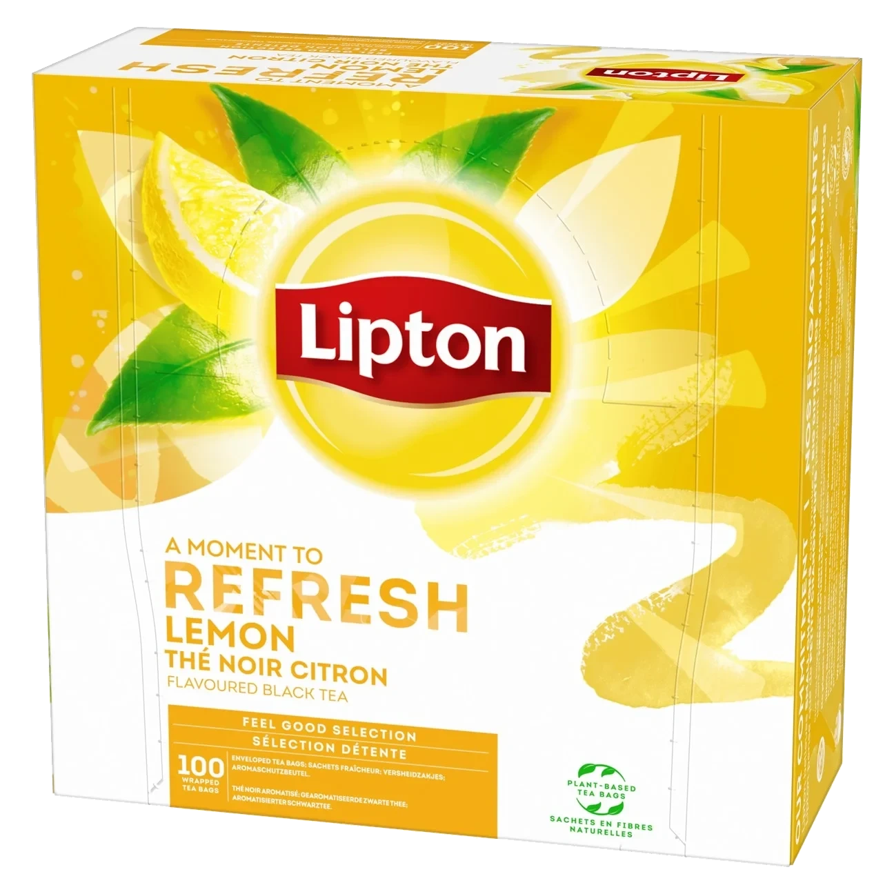 Lipton Svart Te Lemon
