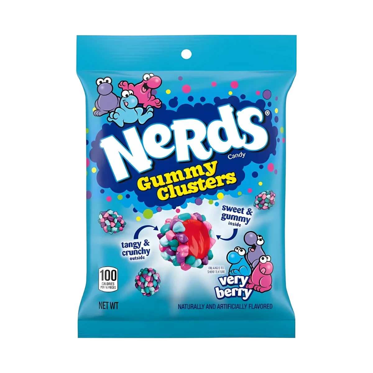 Nerds Gummy Clusters Very Berry 85 g
