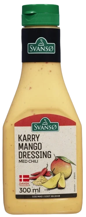 Dressing Karry Mango 300ml Svansø