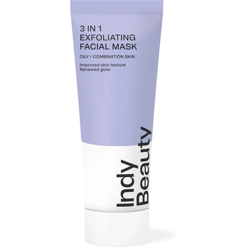 Indy Beauty 3 in 1 exfoliating facial mask