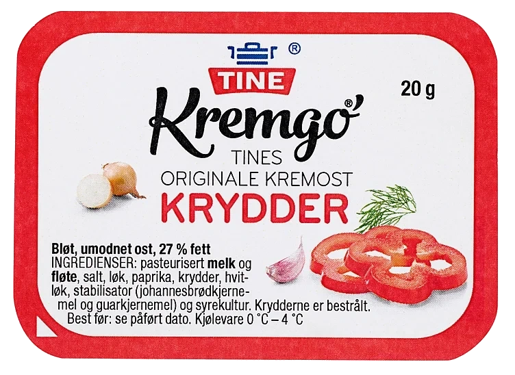 Kremost krydder,kuvert   96x20g