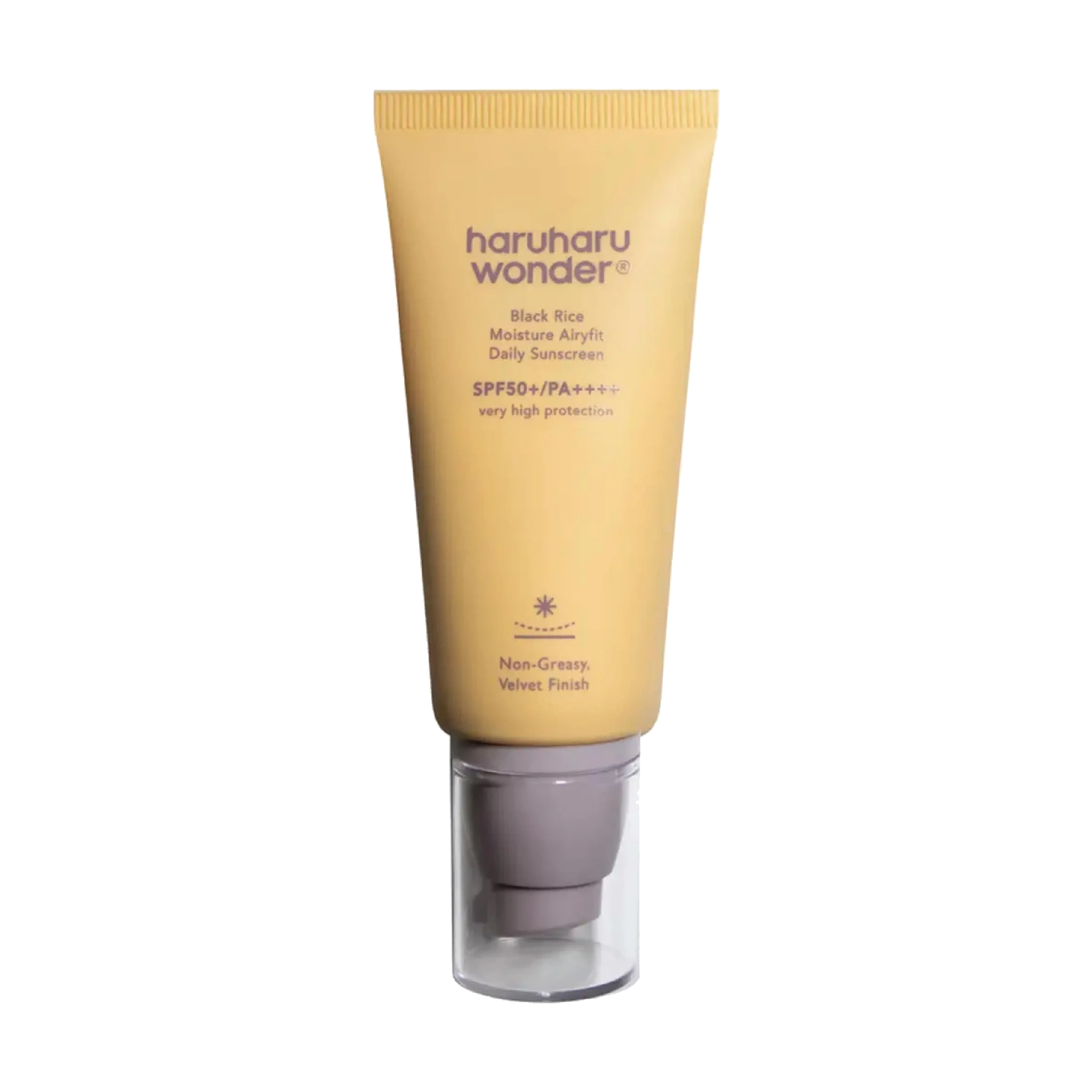 haruharu wonder Black Rice Moisture Airyfit Daily Sunscreen SPF50+ PA++++, 50 ml