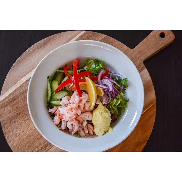 Salat Med Reker Geheb