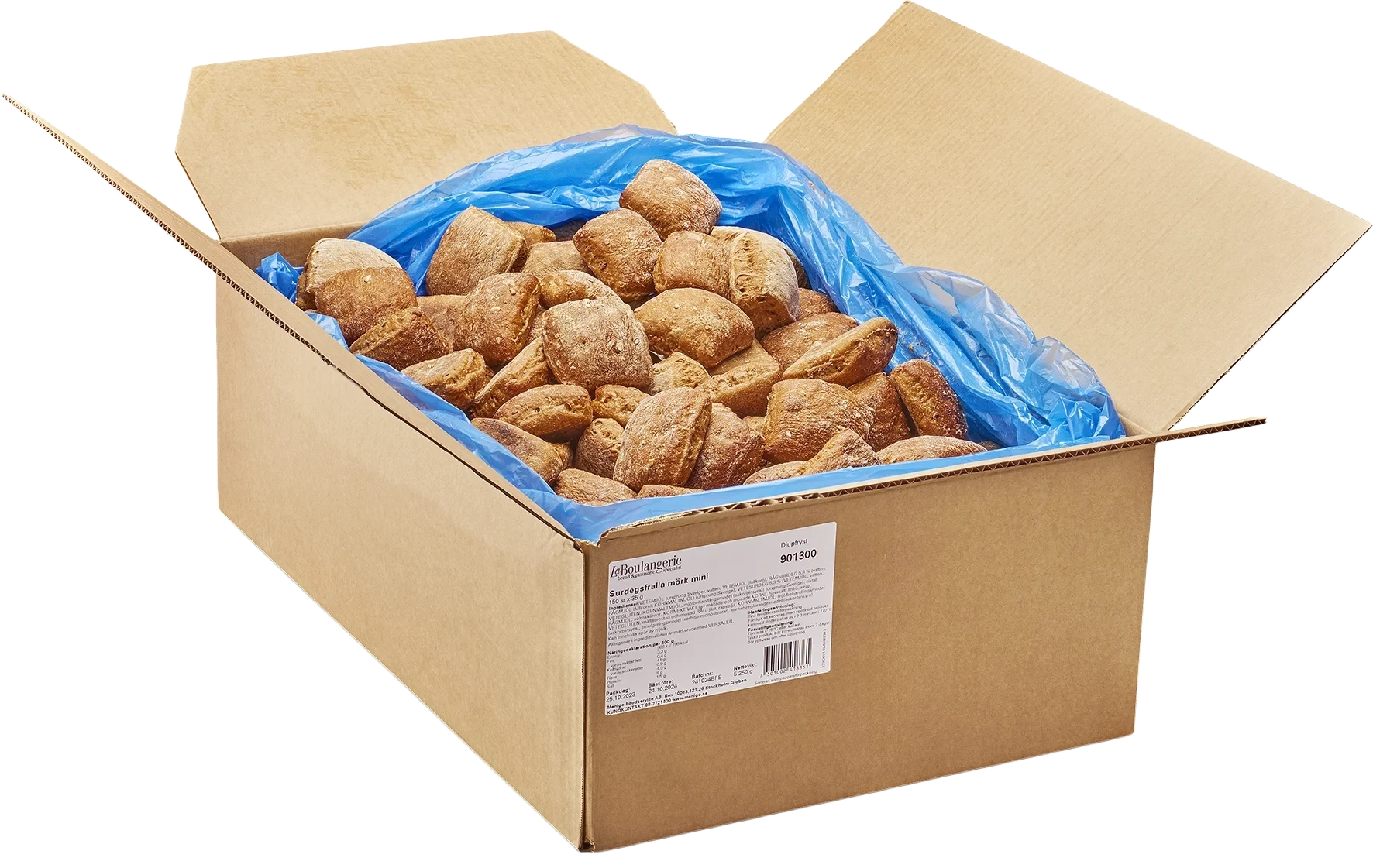 La Boulangerie Surdegsfralla Mörk Mini 35g
