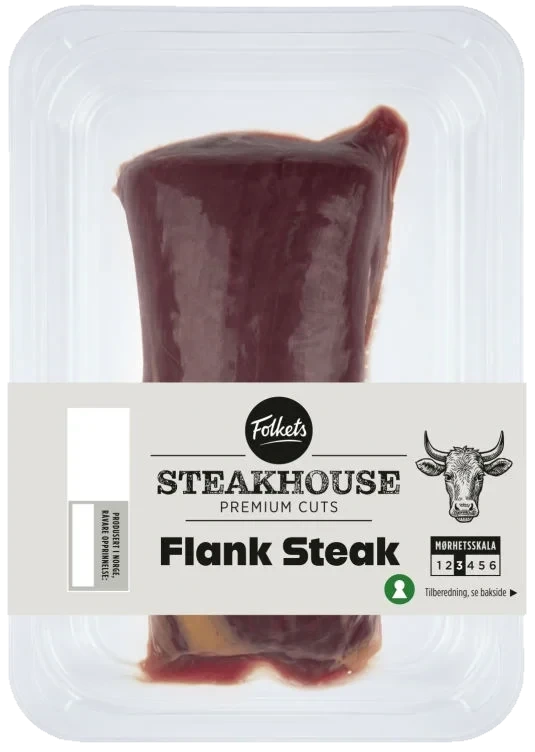 Storfe Flank Steak Ca380g Folkets