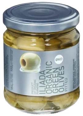 Oliven Grønn 184g Iliada
