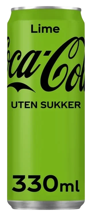 Coca-Cola Zero Sugar Lime 330ml Sleek